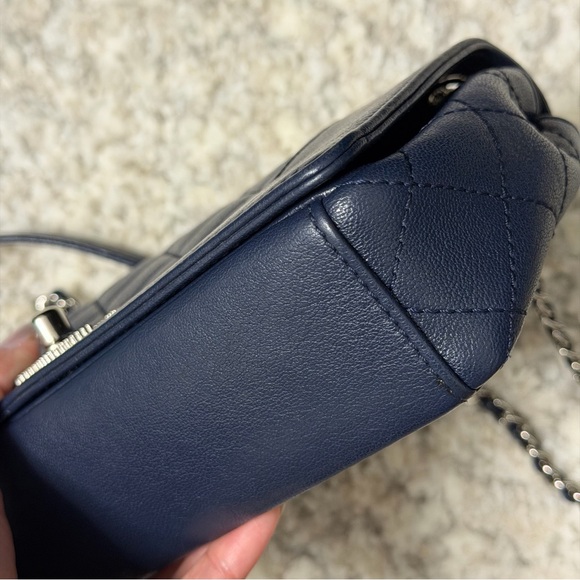 Chanel Navy Quilted Handbag - Picture 16 of 16